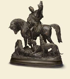 Arthur Waagen - Kabyle au retour de la chasse