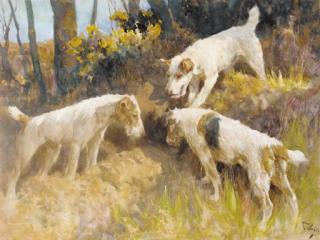 Arthur Wardle, R.I., R.B.C. - Gone to ground