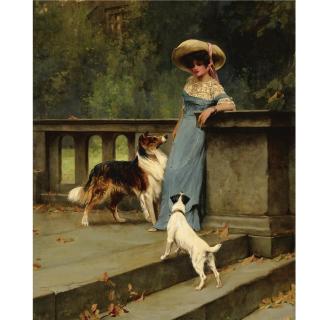 Arthur Wardle R.I. R.B.C. - The Favorite