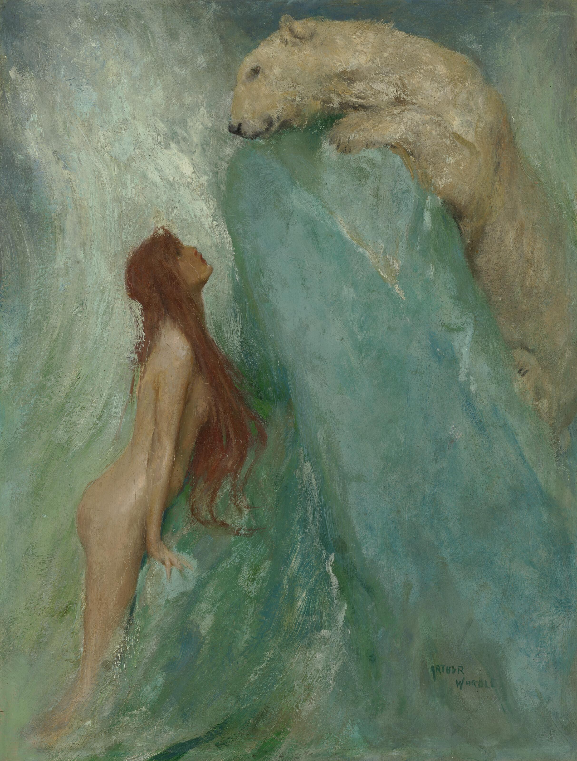 Arthur Wardle, R.I. - Arctic Encounter