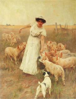 Arthur Wardle - Supper time