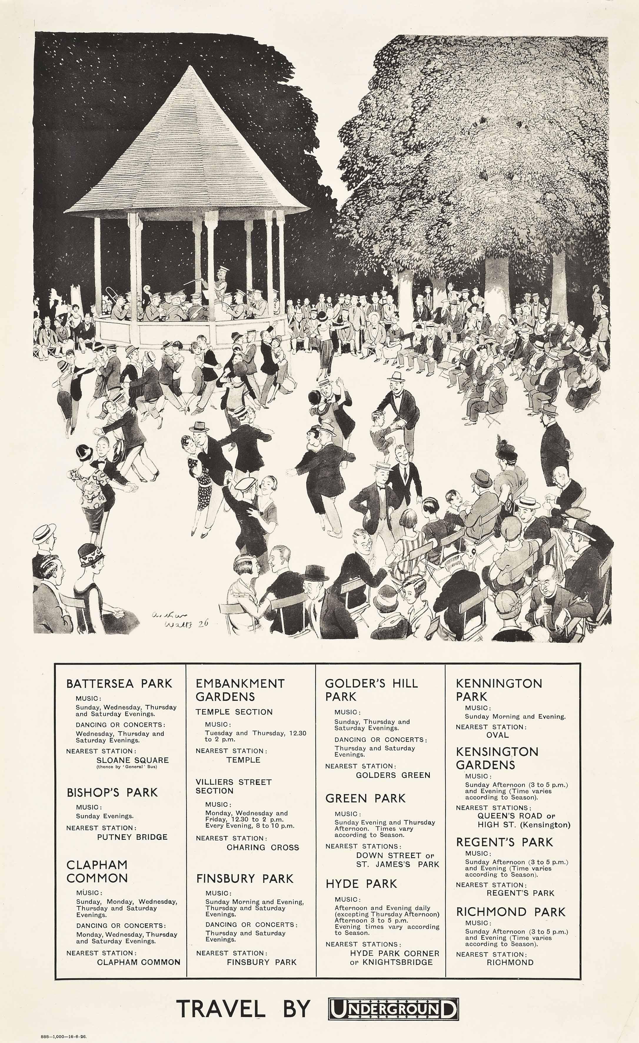 Arthur Watts - Music In The Parks