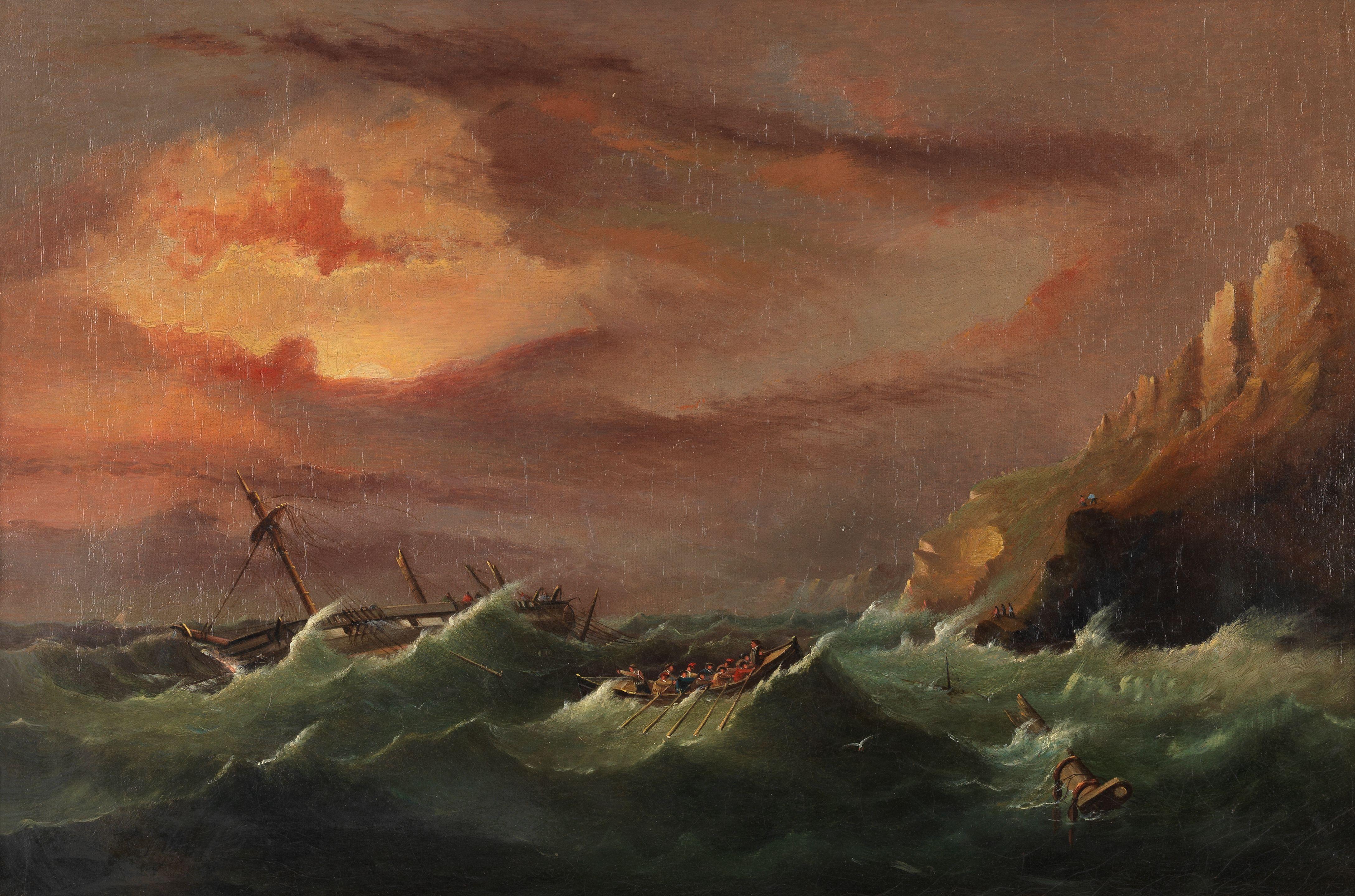 Arthur Wellington Fowles - The rescue