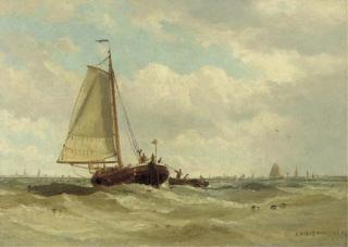 Arthur Wilde Parsons - Dutch Ships at Sea
