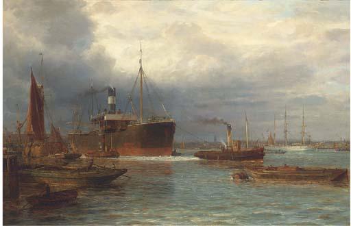 Arthur Wilde Parsons - Towing Out The Tramp