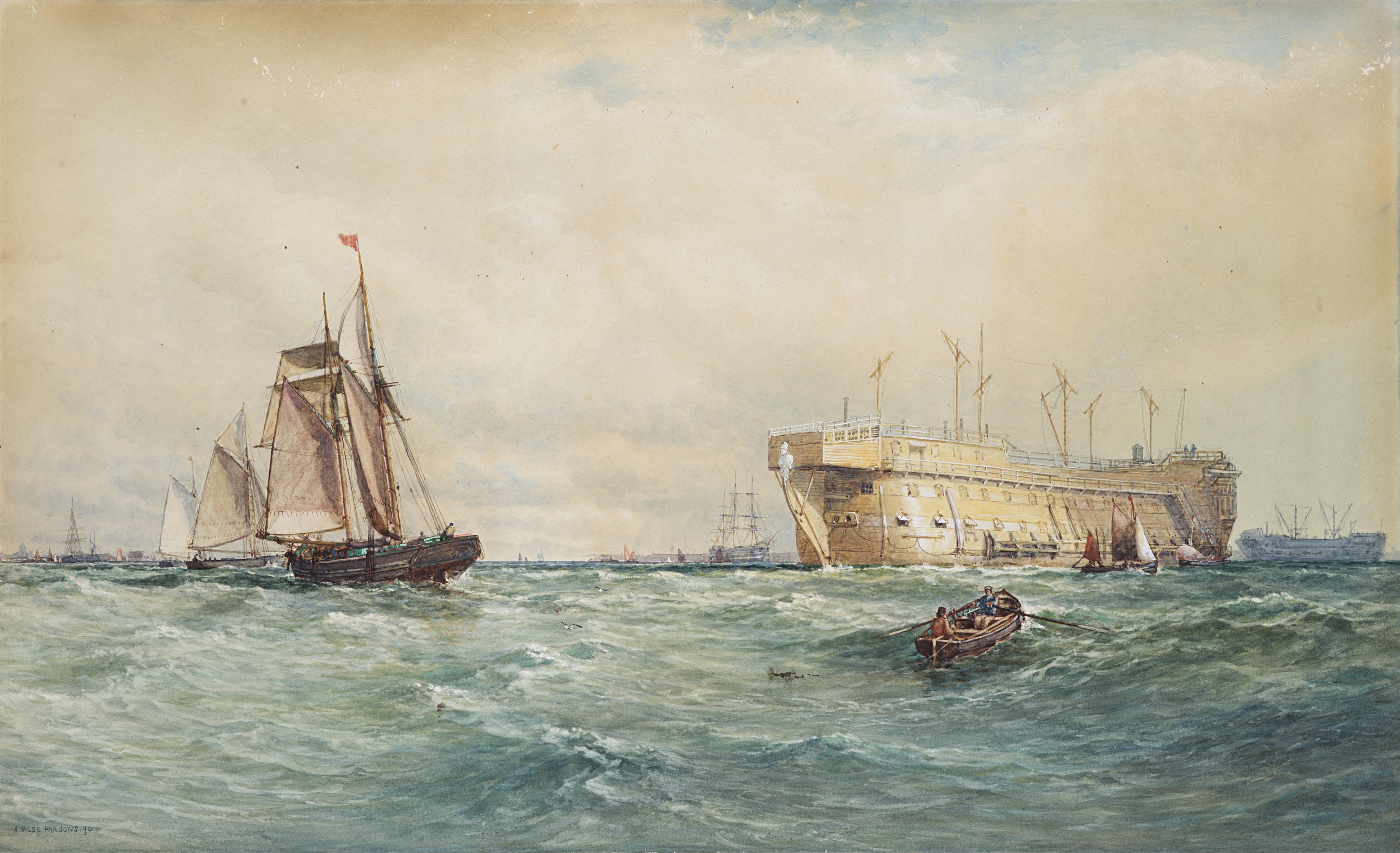 Arthur Wilde Parsons - Velieri