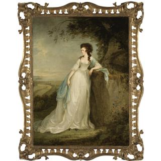 Arthur William Devis - Portrait Of A Lady