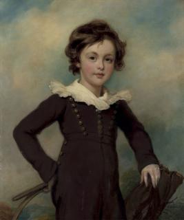 Arthur William Devis - Portrait Of Martin Farquhar Tupper (1810-1889), Half-Length