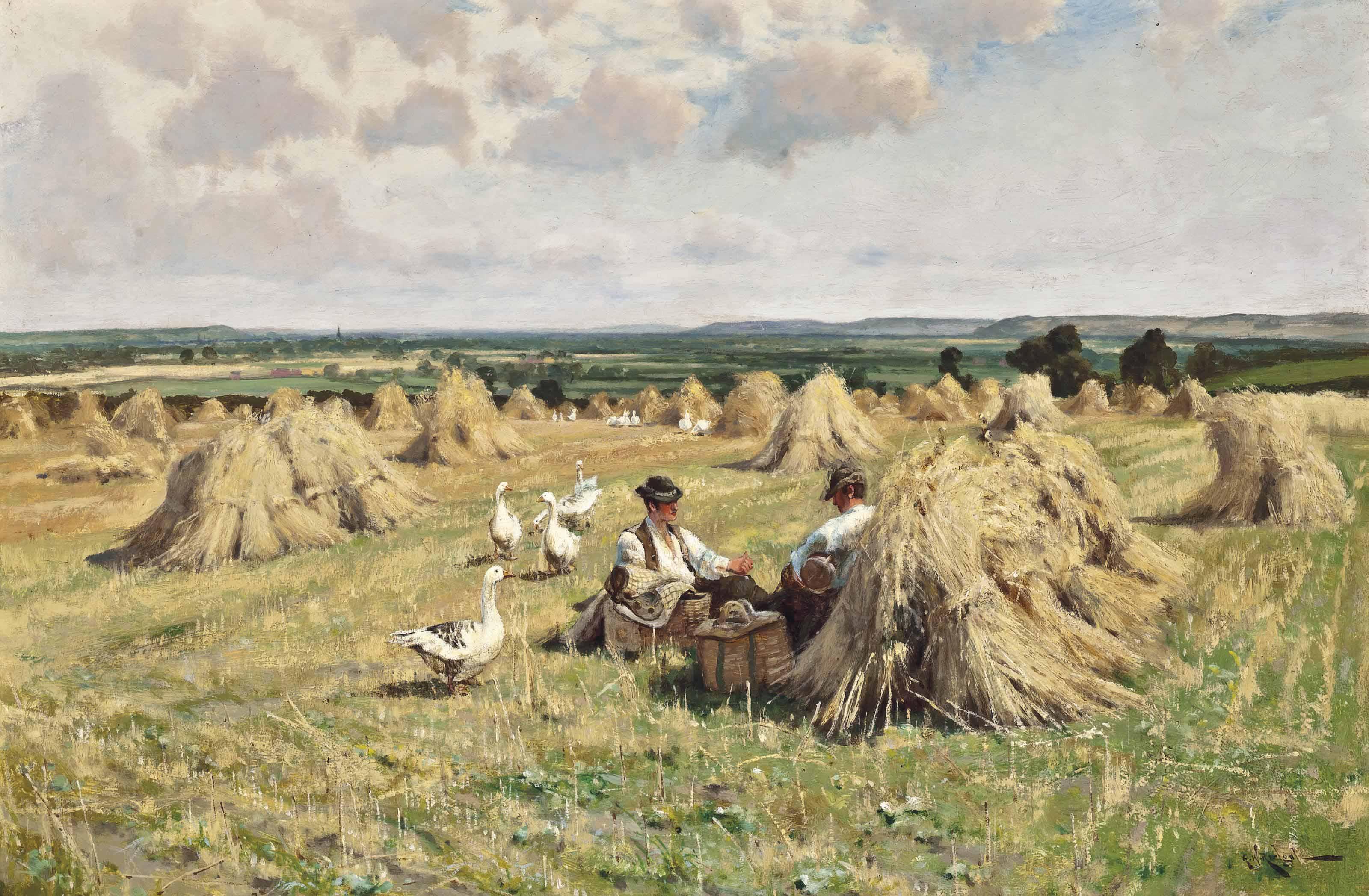 Arthur William Redgate - A Lunchtime Break