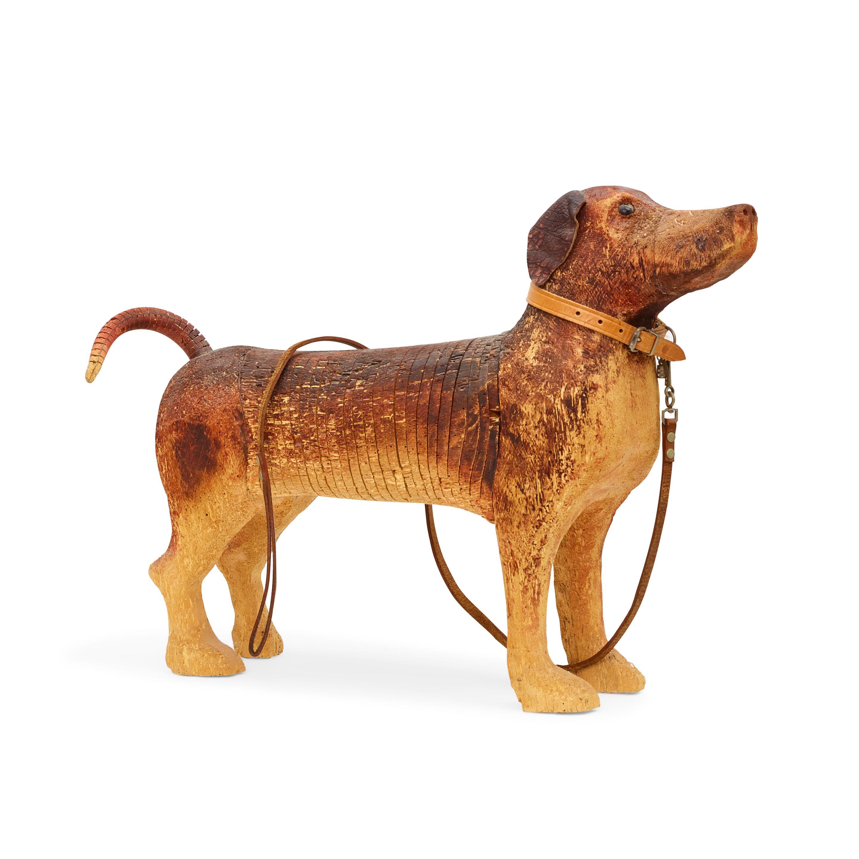 Articulated Wood Dog