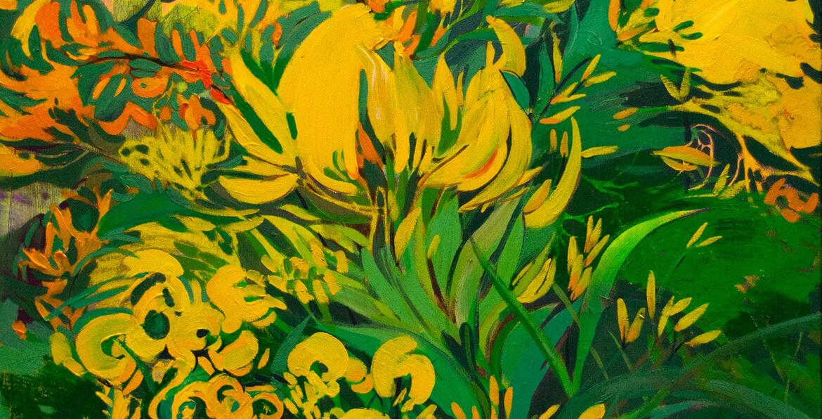 Karen Clasen - Aufblühen (detail)