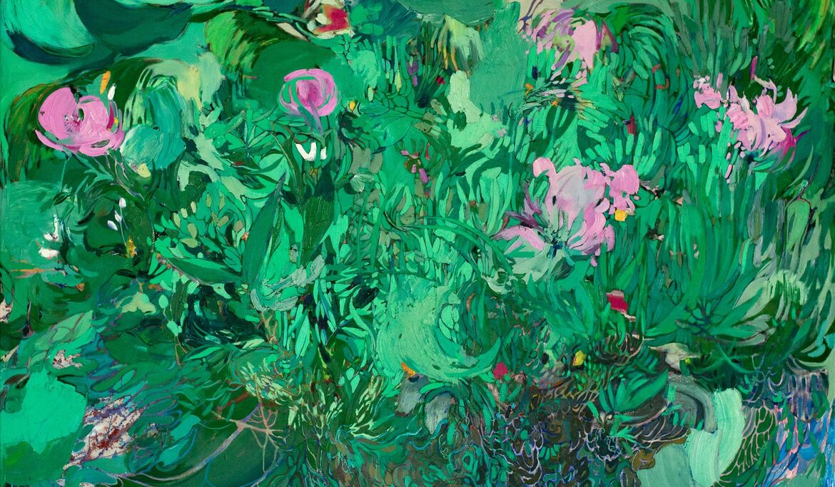 Karen Clasen - Blühende Wiese (Detail)