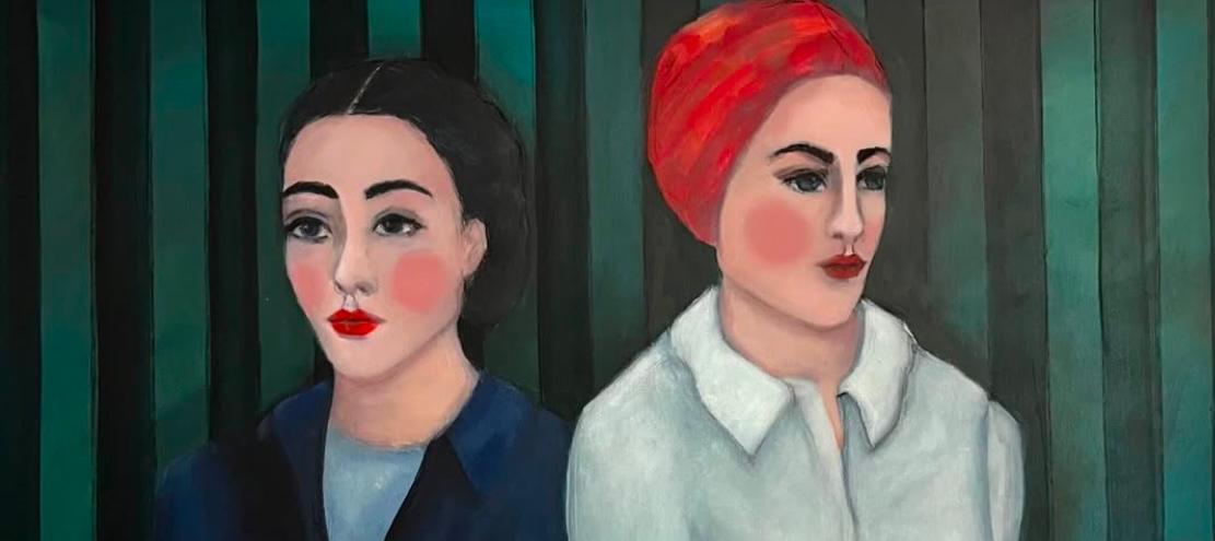 Lumturije Schmidhuber - Two Women