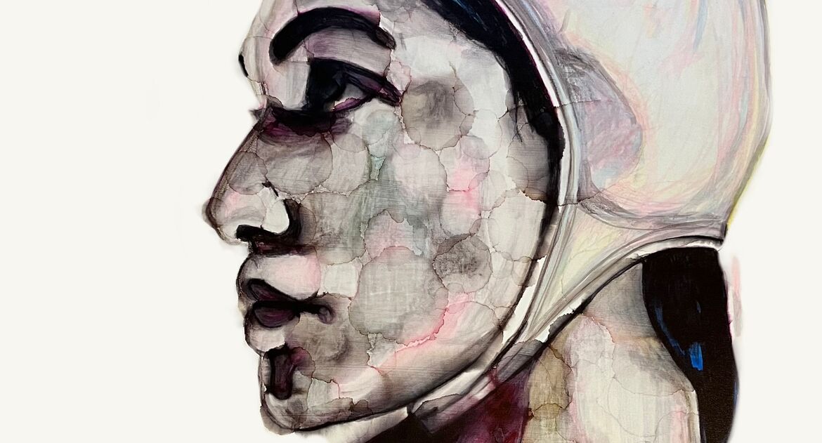 Und dann begann sie zu leben by Saskia Bera (detail)