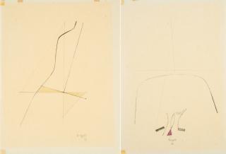 Arturo Bonfanti - Konvolut von 2 Zeichnungen.