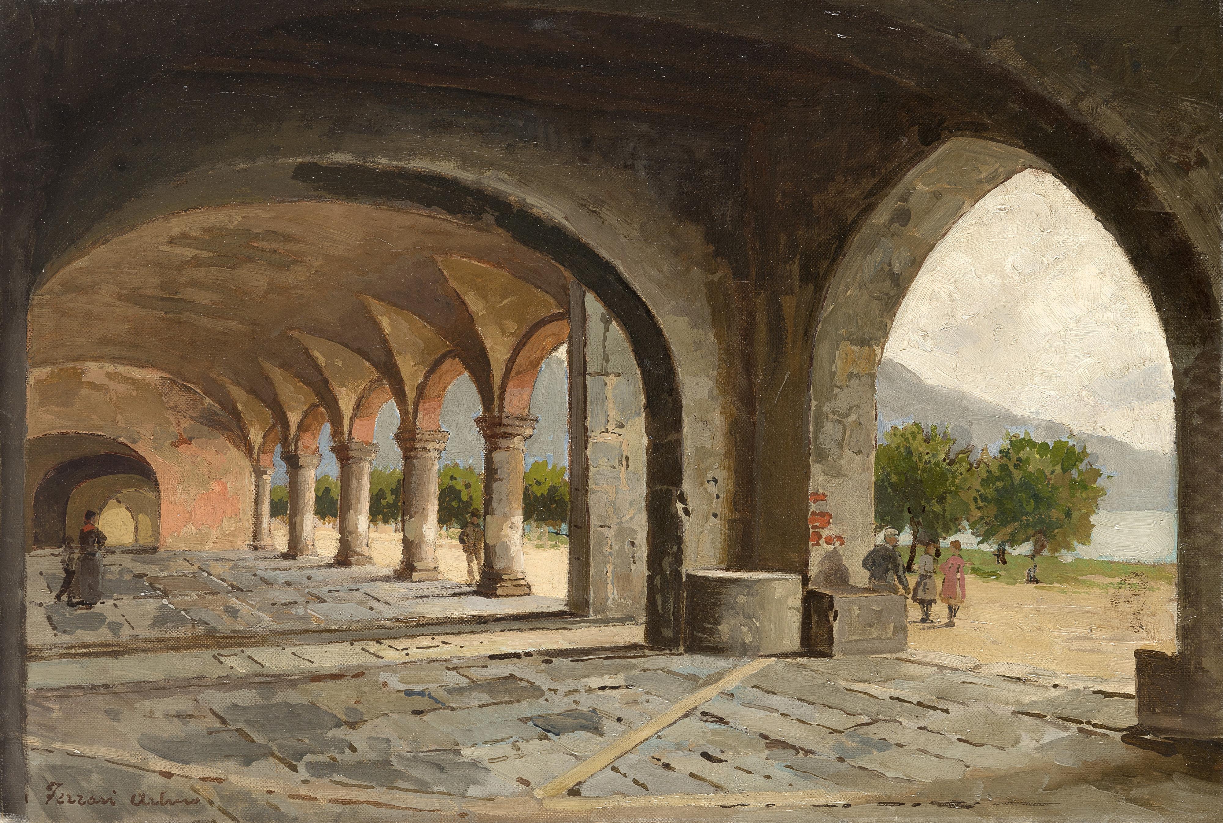 Arturo Ferrari - Bissone, Lago di Lugano