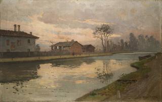 Arturo Ferrari - Il Naviglio a Corsico