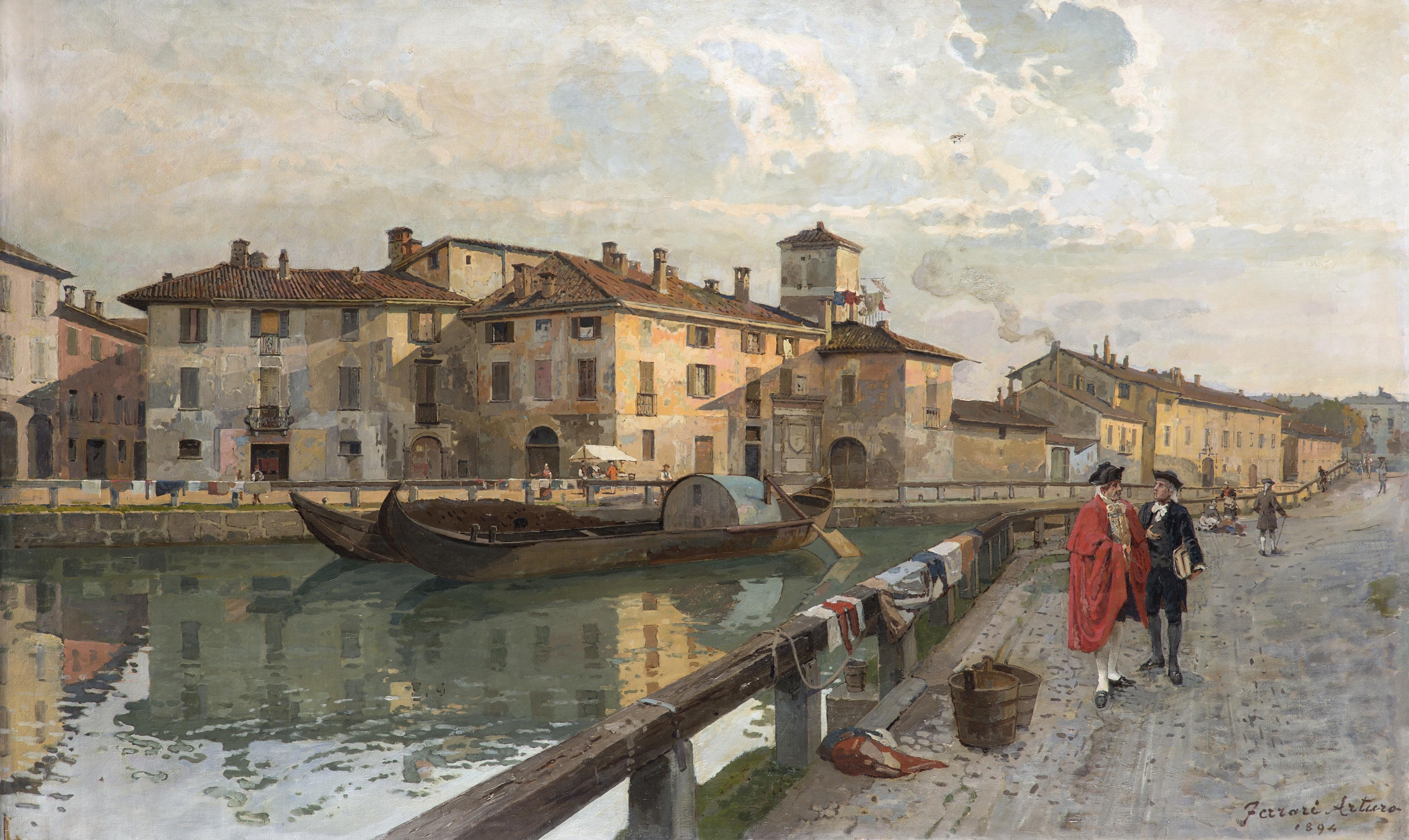 Arturo Ferrari - Il Naviglio di Viarenna