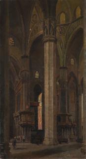 Arturo Ferrari - Interno del Duomo