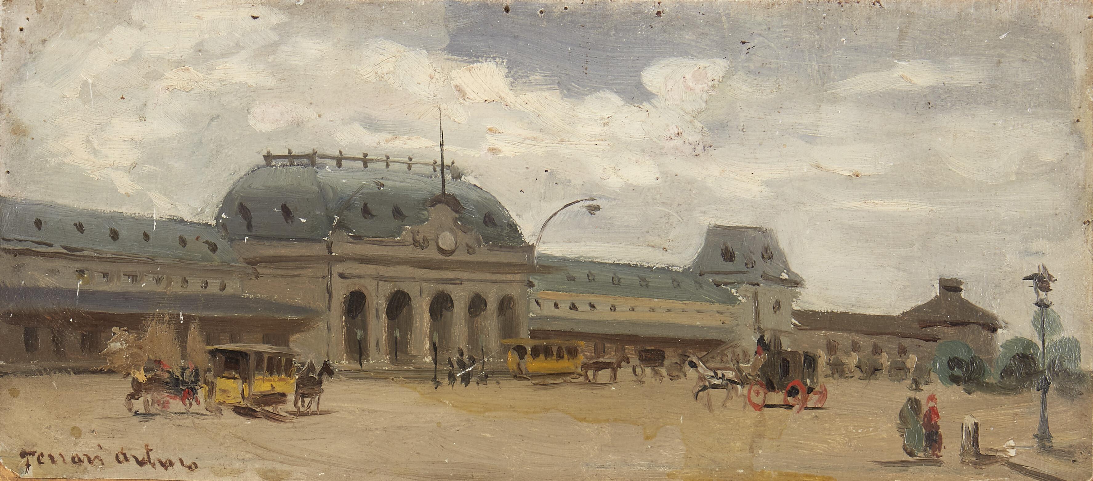 Arturo Ferrari - La vecchia Stazione Centrale