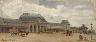 Arturo Ferrari - La vecchia Stazione Centrale