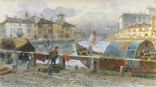 Arturo Ferrari - Milano che scompare, 1911