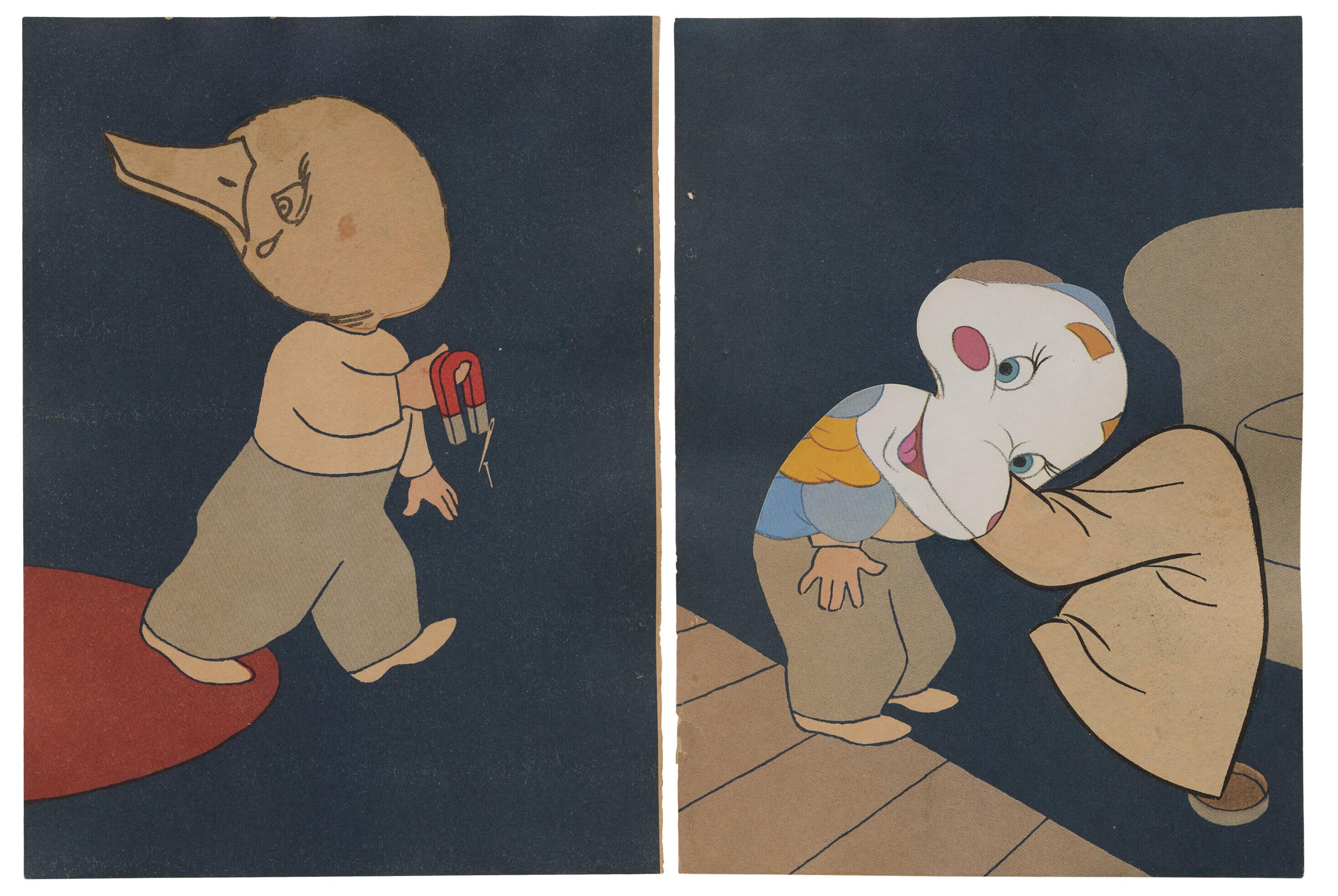 Arturo Herrera - Untitled [Two Works]