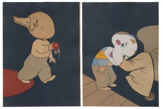 Arturo Herrera - Untitled [Two Works]