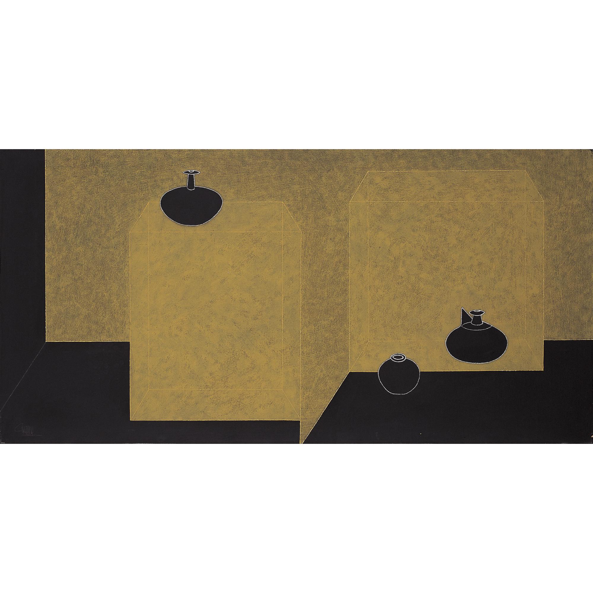 Arturo Luz - Three Black Objects