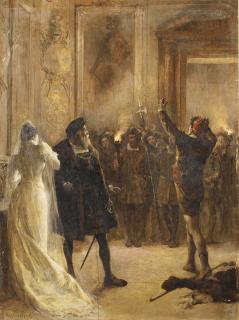 Arturo Michelena - Estudio Para Acto Tercero, Escena Tres Del \