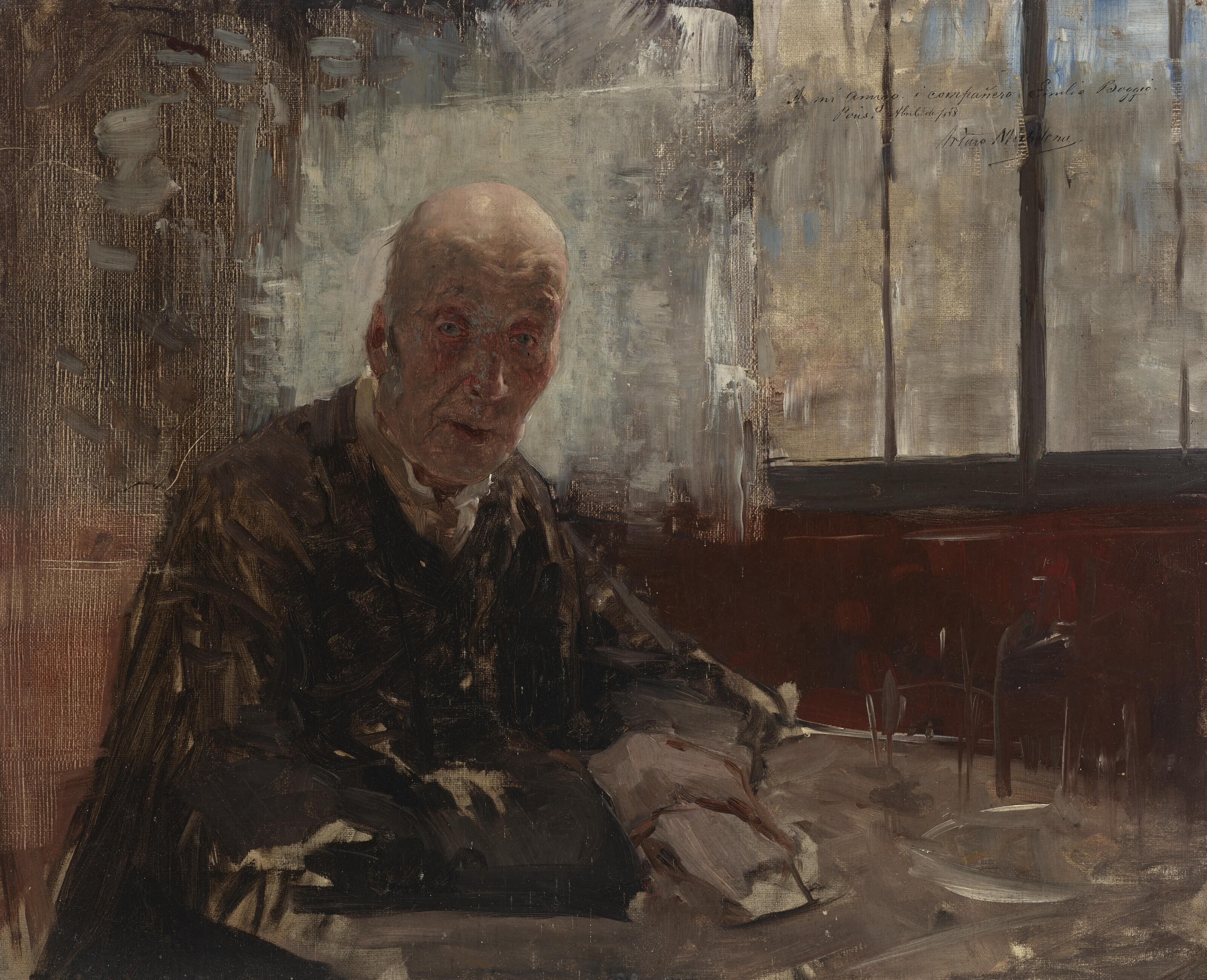 Arturo Michelena - Portrait of Jean Paul Laurens