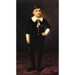 Arturo Orselli - Portrait Of A Young Boy