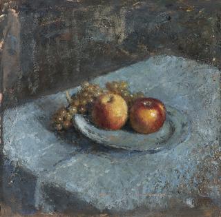 Arturo Rietti - Piattino di frutta