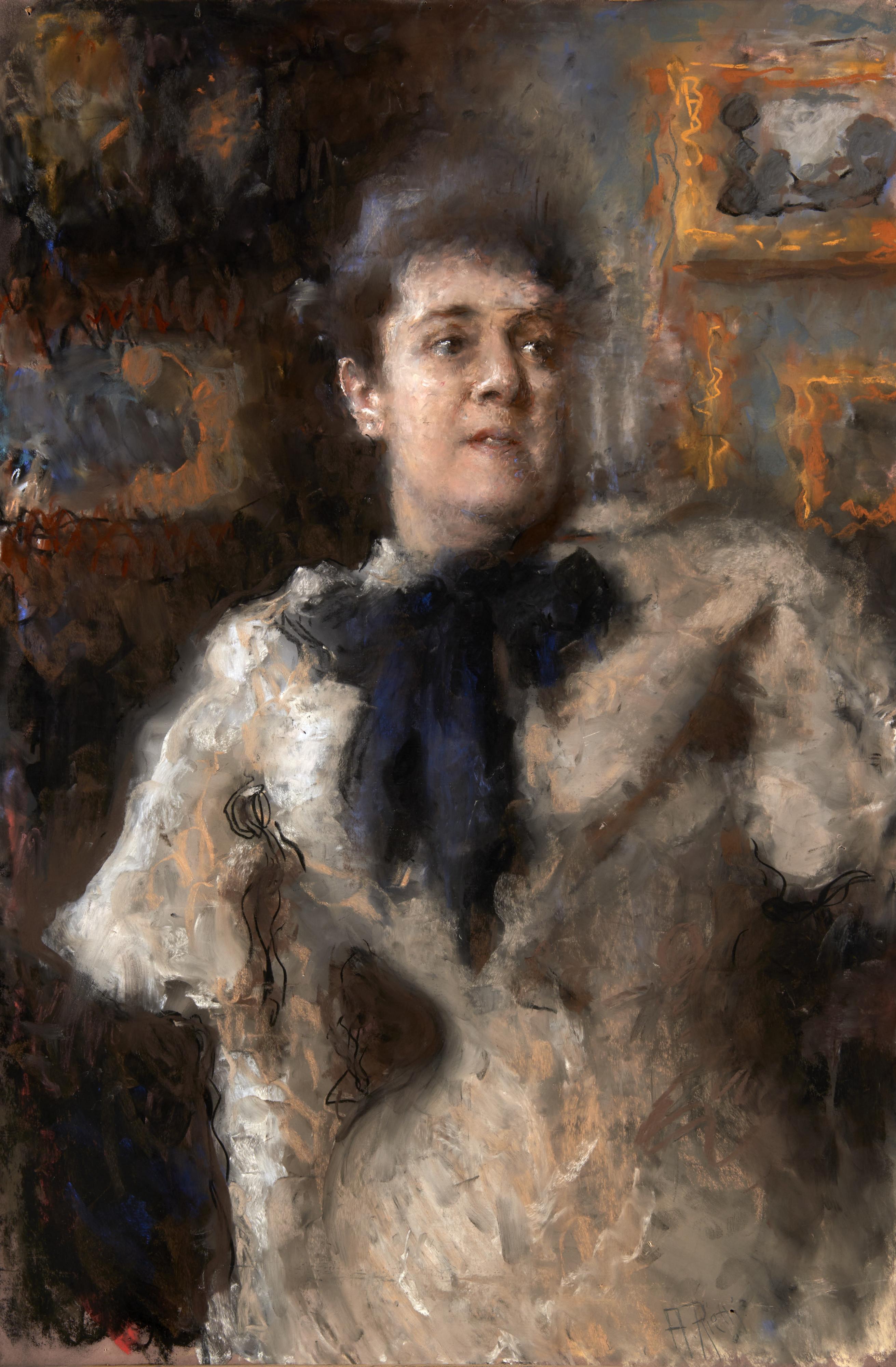 Arturo Rietti - Ritratto di donna