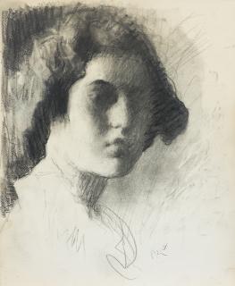 Arturo Rietti - Ritratto di ragazza