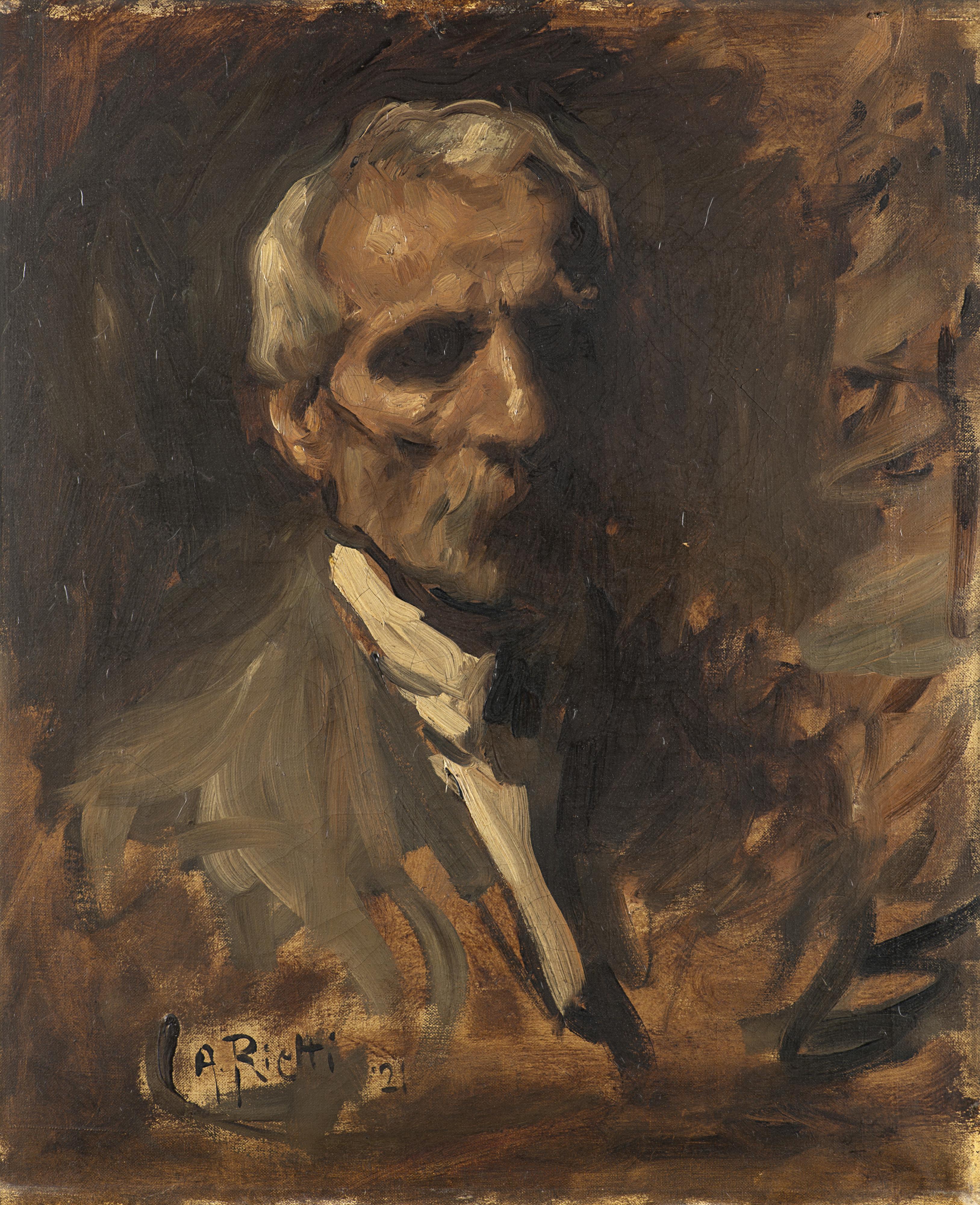 Arturo Rietti - Ritratto maschile