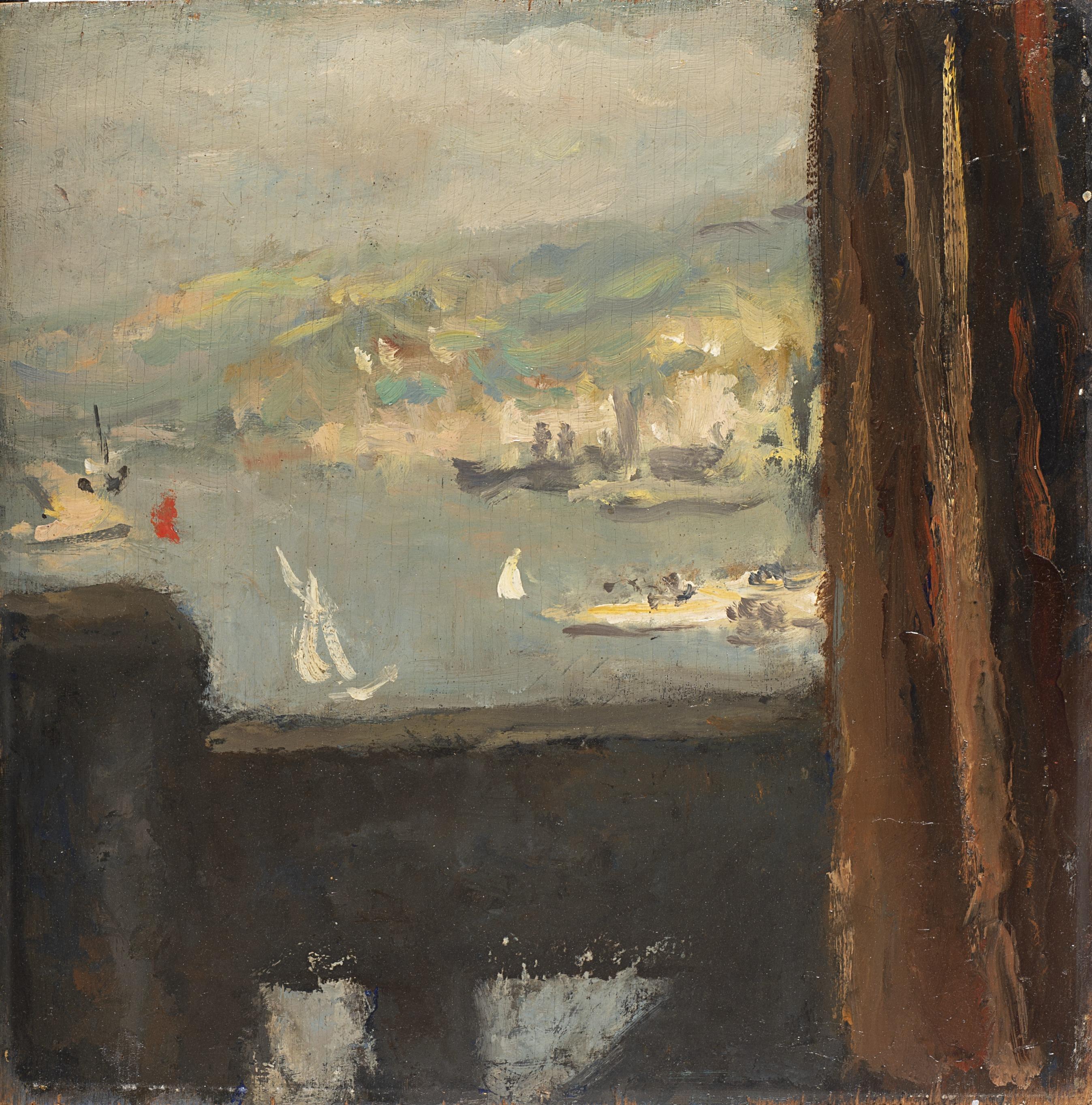 Arturo Rietti - Trieste dal balcone
