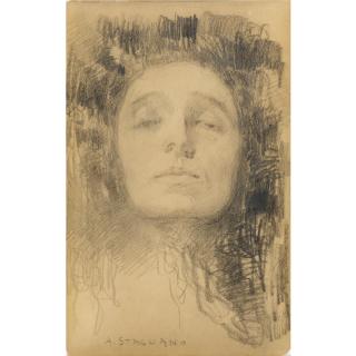 Arturo Stagliano - Gruppo Di Tre Studi A Vari Soggetti