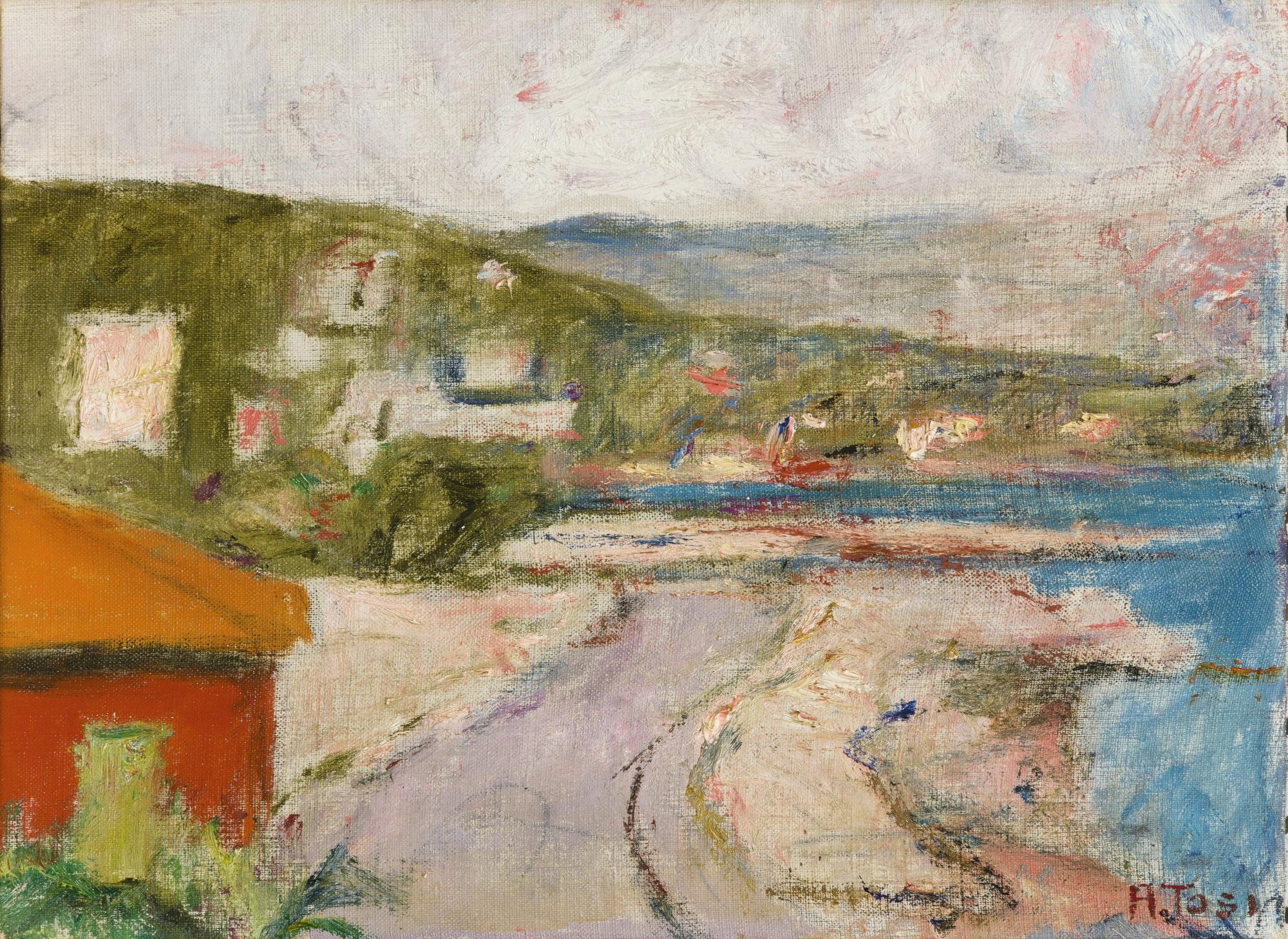 Arturo Tosi - Bord De Mer À Santa Margherita Ligure
