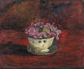 Arturo Tosi - Natura Morta Con Vaso Di Fiori