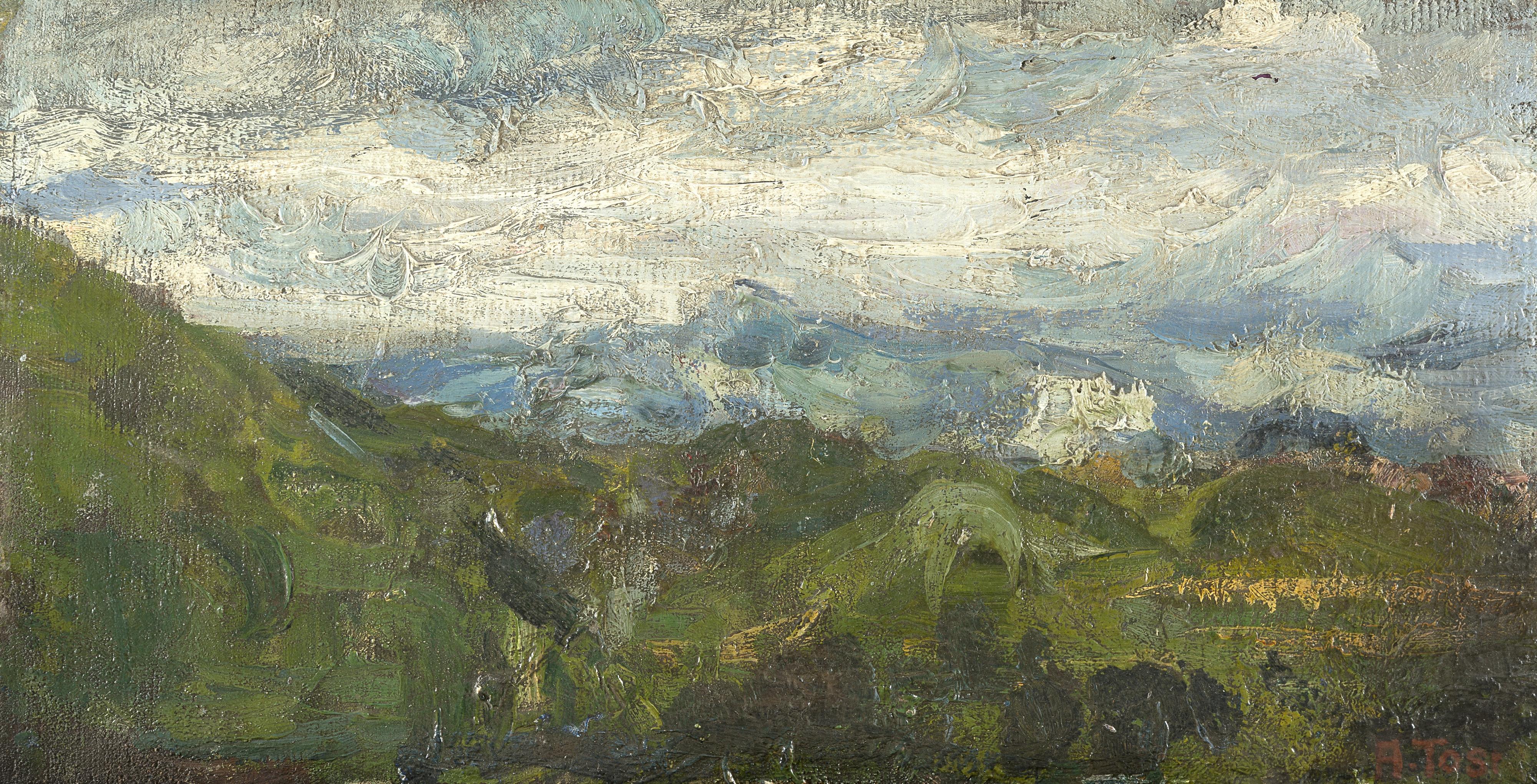 Arturo Tosi - Paesaggio