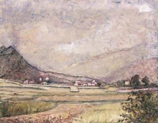 Arturo Tosi - Paesaggio