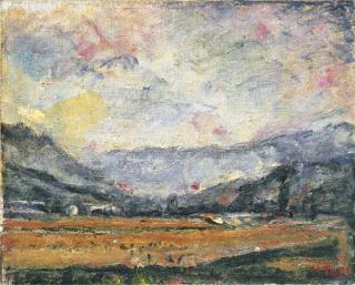 Arturo Tosi - Paesaggio