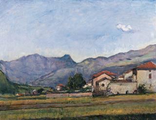 Arturo Tosi - Paese di San Lorenzo