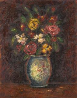 Arturo Tosi - Vaso di fiori