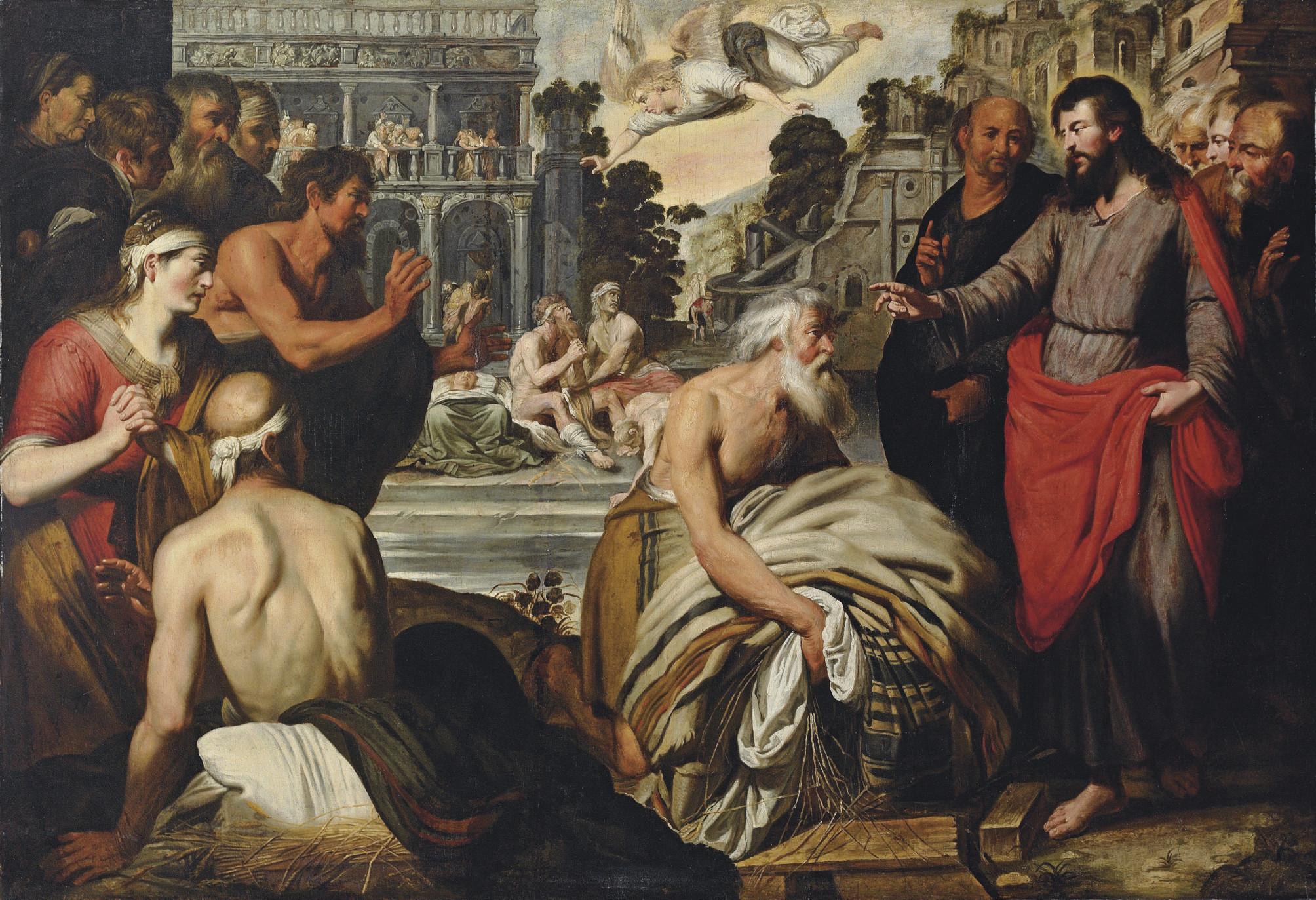 Artus Wolffort - Christ At The Pool of Bethesda