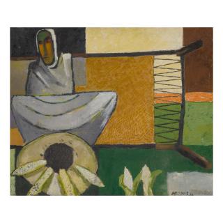 Arun Bose - Untitled (Fish Vendor)