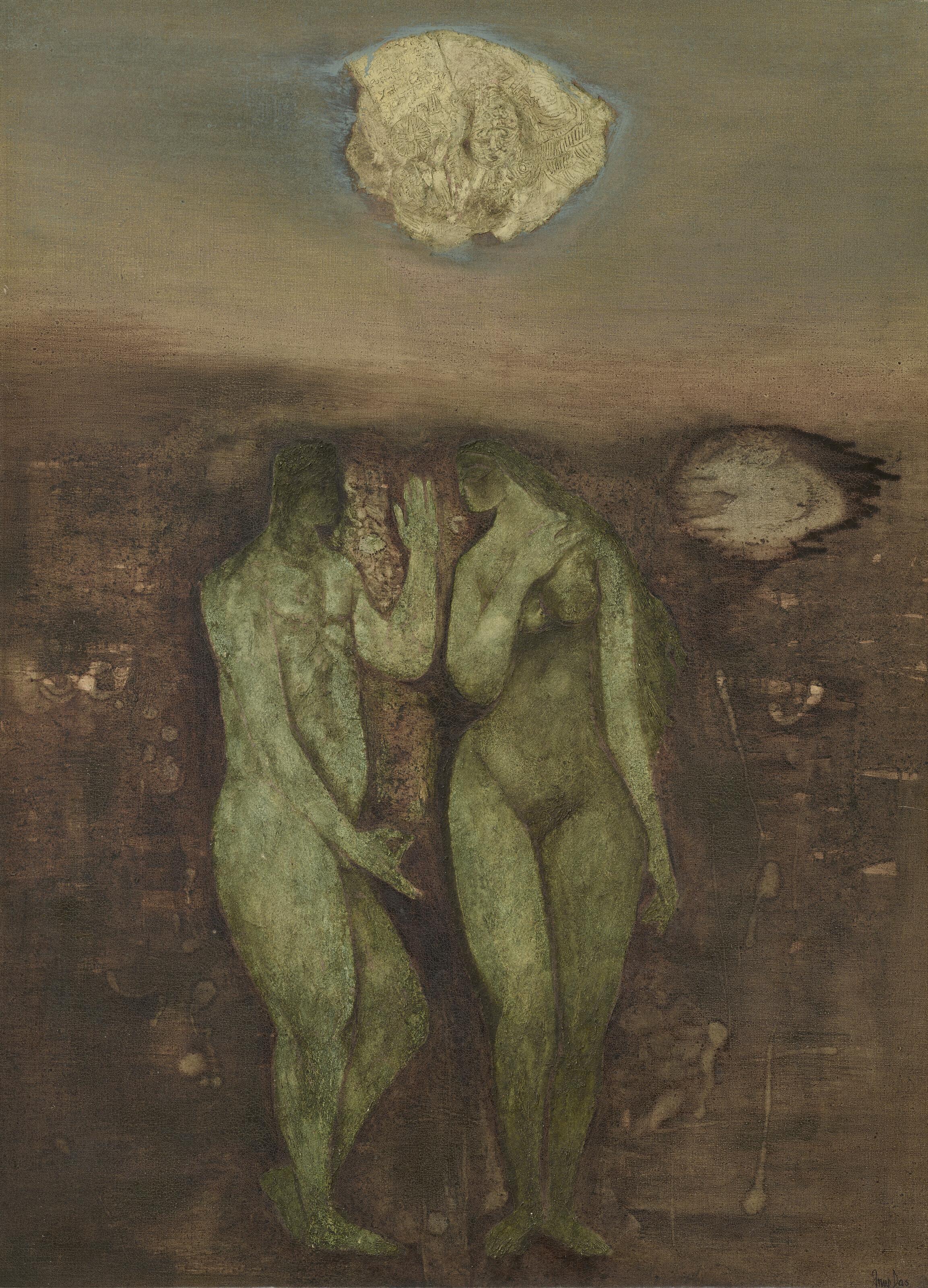 Arup Das - Untitled (Standing Figures)