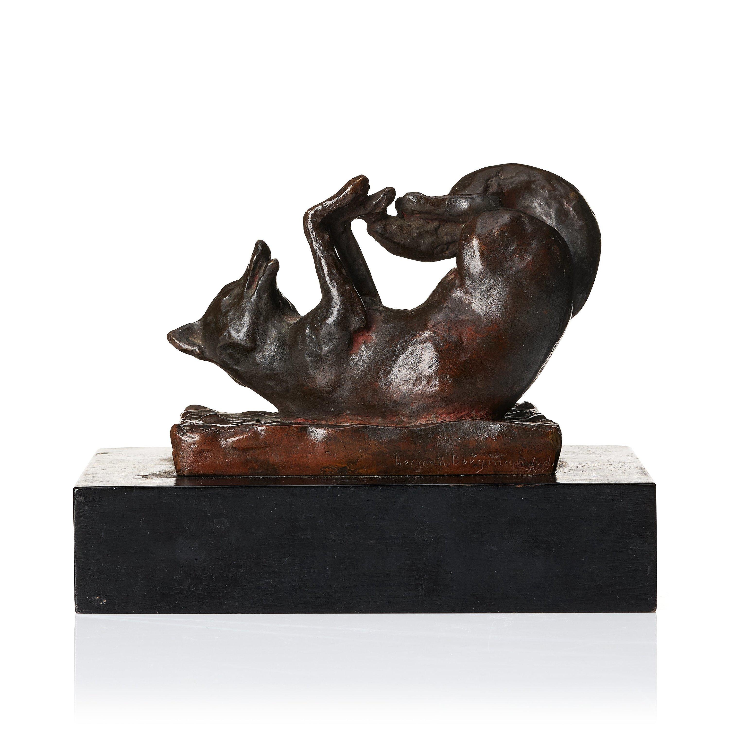 Arvid Knöppel - A fox playing