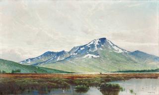 Arvid Mauritz Lindström - Mountains in northern Sweden
